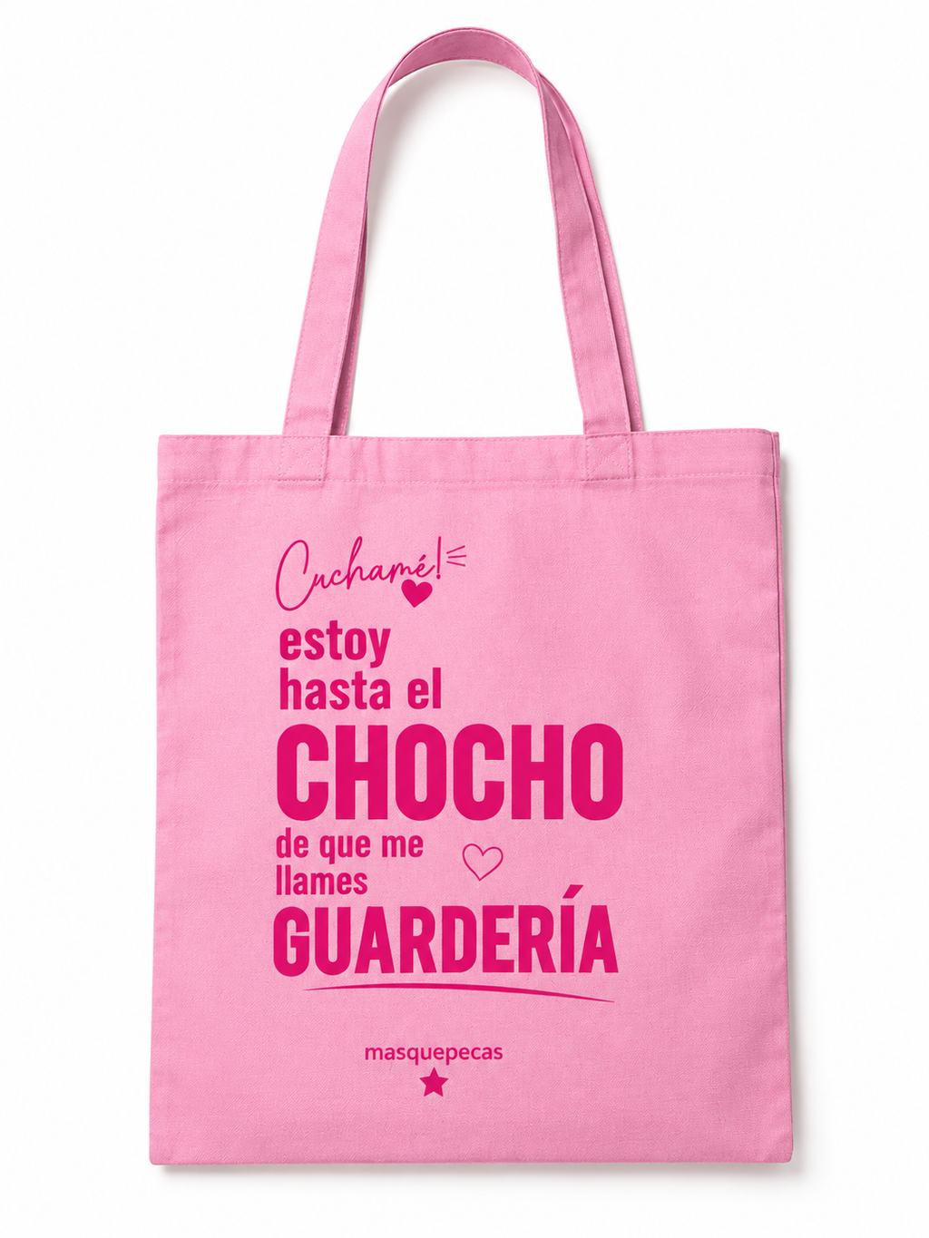 Tote Bag "Estoy hasta el chocho..."